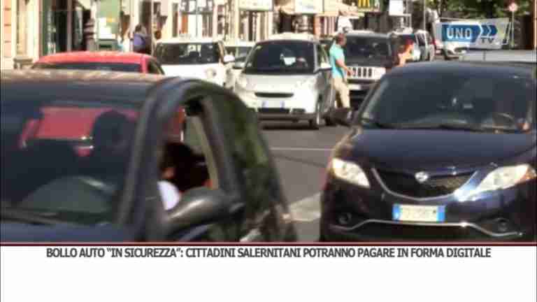 Bollo auto “in sicurezza”: cittadini salernitani potranno pagare in forma digitale