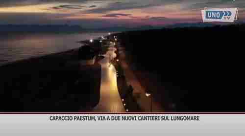 Capaccio Paestum, Al Via Due Nuovi Cantieri Sul Lungomare - Unotvweb