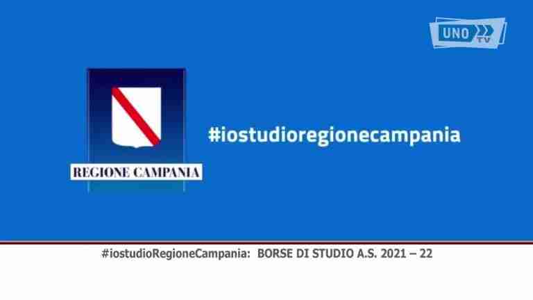 #iostudioRegioneCampania, l’avviso per borse di studio a.s. 2021 – 22. Domande fino al 12 maggio