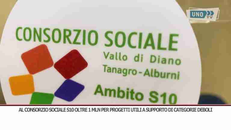 Servizi Sociali, al Consorzio Sociale S10 oltre 1 mln per progetti utili a supporto di categorie deboli