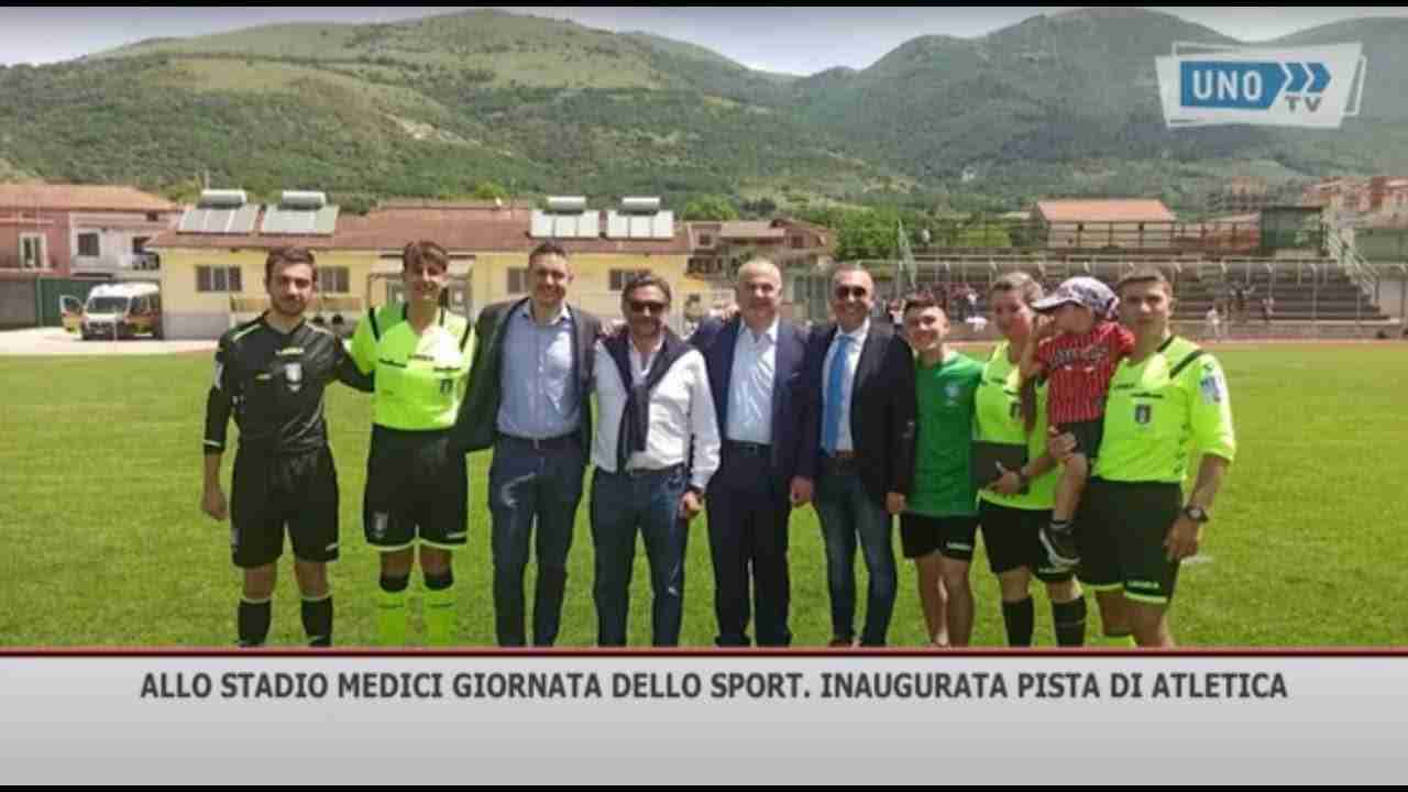 Polla Ieri La Festa Per La Giornata Dello Sport Inaugurata La Nuova Pista Di Atletica Unotvweb 1002