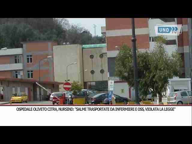 Ospedale Oliveto Citra, Nursind denuncia: “Salme trasportate da infermieri e Oss”