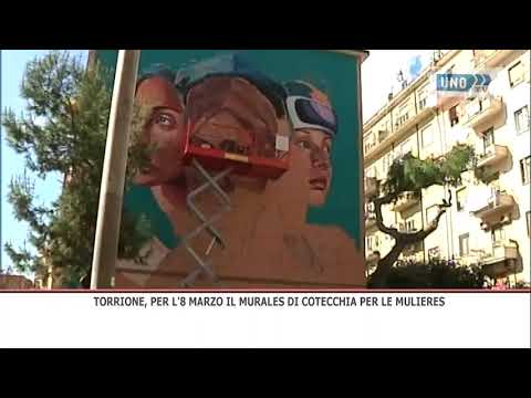 Torrione, per l’8 marzo il murales di Cotecchia per le mulieres