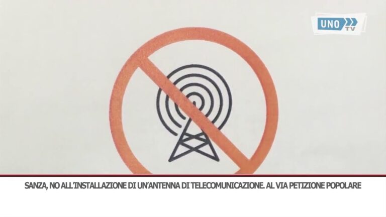 Sanza, no all’installazione di un’antenna di telecomunicazione. Al via petizione popolare 