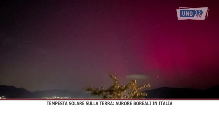 Tempesta solare sulla Terra: aurore boreali in Italia, anche nel Vallo di Diano