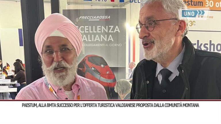 Paestum, alla BMTA successo per l’offerta turistica valdianese proposta dalla Comunità Montana