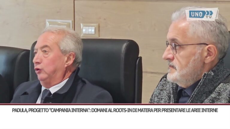 Padula, progetto “Campania inTerna”: domani al Roots-in di Matera per presentare le aree interne