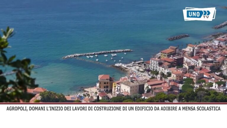 Agropoli, domani l’inizio dei lavori di costruzione di un edificio da adibire a mensa scolastica