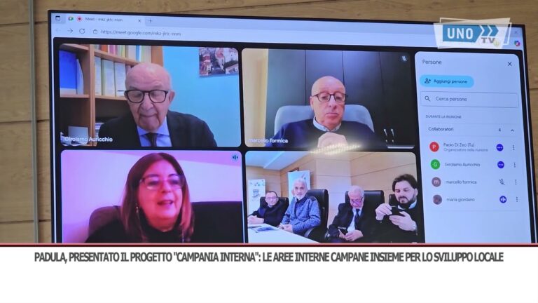 Padula, presentato il progetto “Campania inTerna”: le aree interne campane insieme per lo sviluppo locale