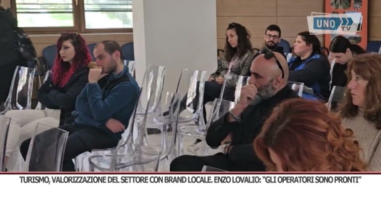 Turismo, valorizzazione del settore con brand locale. Enzo Lovalio: “Fare presto. Gli operatori sono pronti”